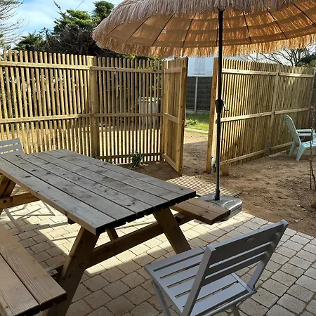 Maison Des Annees 1920 - A 150 M De L'ocean Et Proche Des Commodites - 4 Independants Дом отдыха Сен-Жан-де-Мон