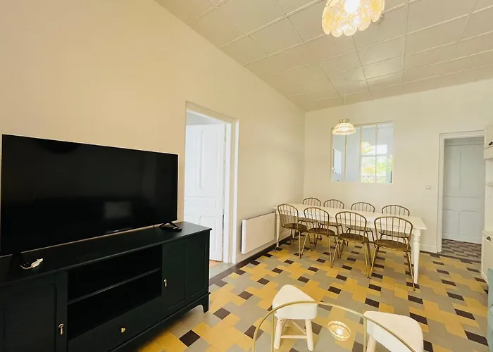 Maison Des Annees 1920 - A 150 M De L'ocean Et Proche Des Commodites - 4 Independants 생장드몽