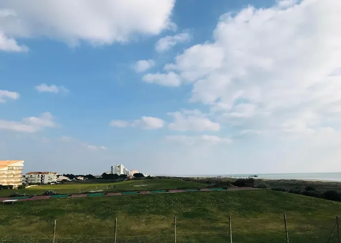 펜션 Maison Des Annees 1920 - A 150 M De L'ocean Et Proche Des Commodites - 4 Independants 생장드몽