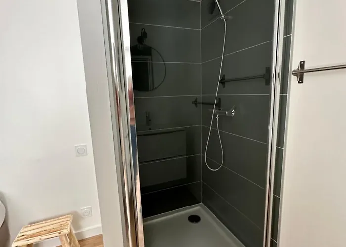 펜션 Maison Des Annees 1920 - A 150 M De L'ocean Et Proche Des Commodites - 4 Independants 생장드몽