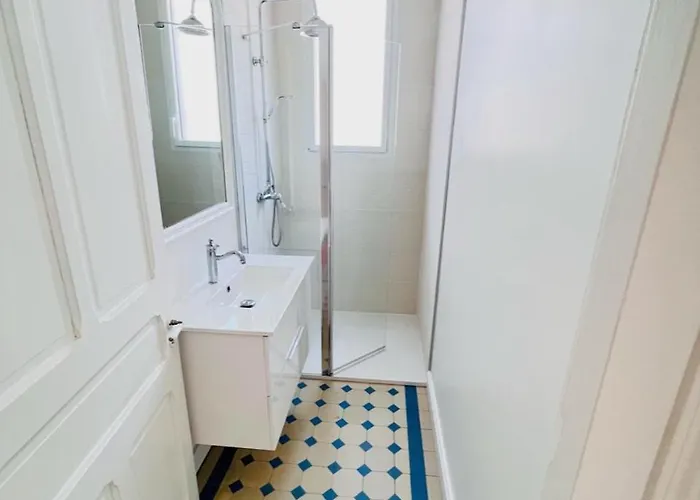 펜션 Maison Des Annees 1920 - A 150 M De L'ocean Et Proche Des Commodites - 4 Independants 생장드몽