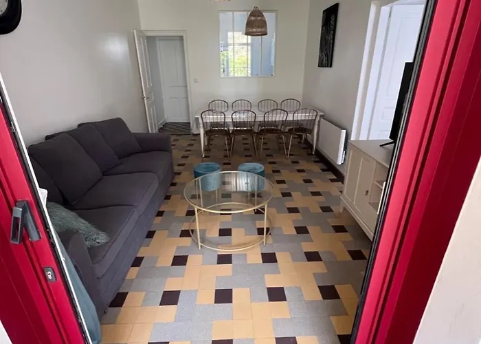 Maison Des Annees 1920 - A 150 M De L'ocean Et Proche Des Commodites - 4 Independants 펜션 생장드몽