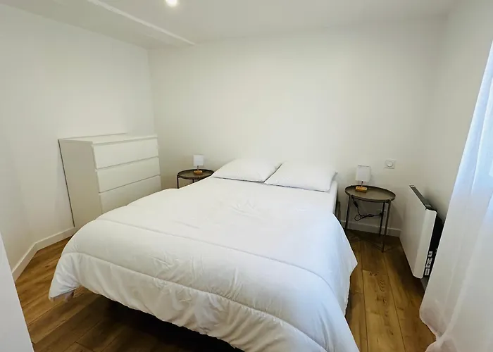 펜션 Maison Des Annees 1920 - A 150 M De L'ocean Et Proche Des Commodites - 4 Independants 생장드몽